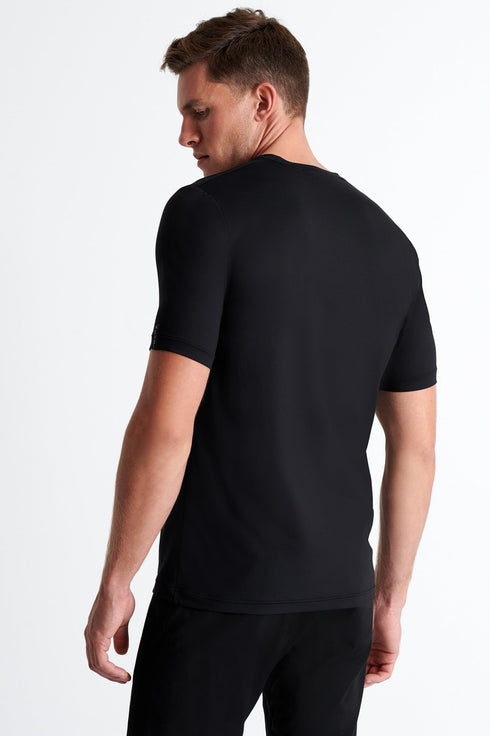 Shan Confort Microfiber Crew Neck T-Shirt - 62520-81-800